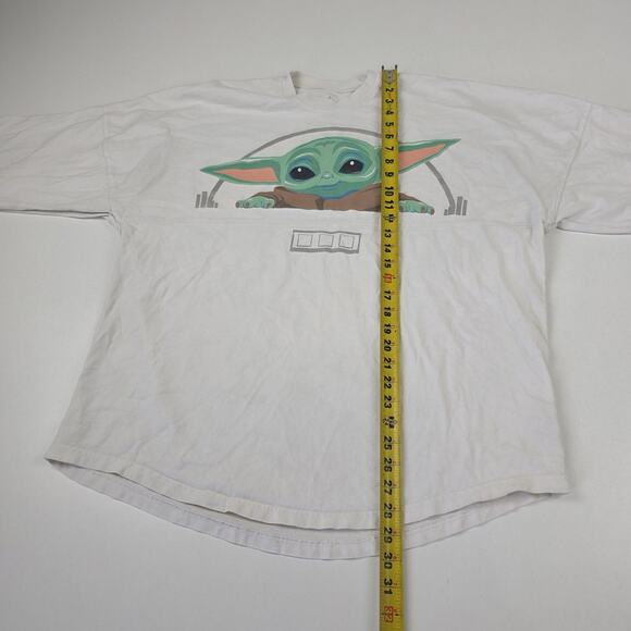 Star Wars Spirit Jersey Shirt Mens Large The Mandalorian Grogu Bounty Disney - Picture 5 of 12